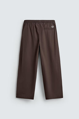 BALLOON FIT PLEATED TROUSERS
