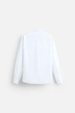 STRIPED EASY CARE SHIRT - Zara фото 7