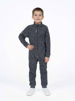 Комбинезон детский флисовый темносерый
