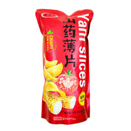 Чипсы из ямса со вкусом томата Shuyangyang, Китай, 33 г