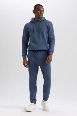 Толстовка обычного кроя с капюшоном и мягким пухом внутри - Defacto фото 2