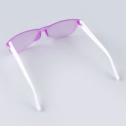 Цена за 12 шт. Карнавальные очки «Стиль», цвета МИКС