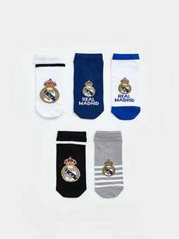 Real Madrid Erkek ?ocuk Patik ?orap 5li
