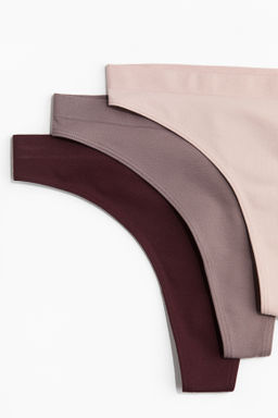 Pack 5 bragas thong Seamless - H&m фото 7