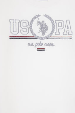 Erkek _ocuk Beyaz Pijama Tak_m_ Sepette S_rpriz _ndirim - U.s. polo assn фото 6