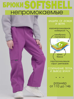Брюки из мембраны на флисе - Looklie фото 16
