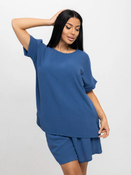 Костюм женский, цвет фиолетовый