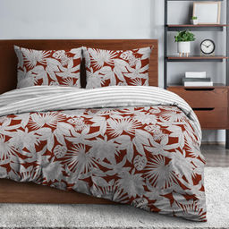 КПБ семейный бязь "Wenge" (50х70) рис. 24467-2/27115-9 Vittoria