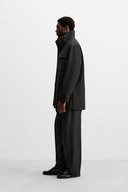 WOOL BLEND PARKA - Zara фото 4