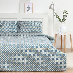 Постельное бельё 2 сп Экономь и Я Abstraction, 173х215см, 175х214см, 50х70см-2шт, микрофибра, 60г/м2  фото 6