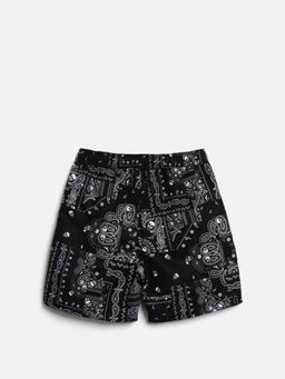 ACOOLA /  Шорты купальные детские для мальчиков Lifam черный принт  фото 2