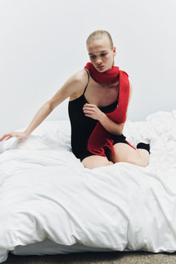 POINTELLE DRESS WITH SEAMS - Zara фото 8