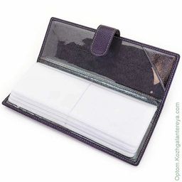 Женская кожаная визитница Sergio Valentini СВ 8140-075  фото 7