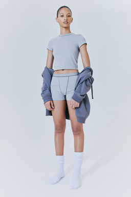 Camiseta y pantalon corto boxer de pijama - H&m фото 4
