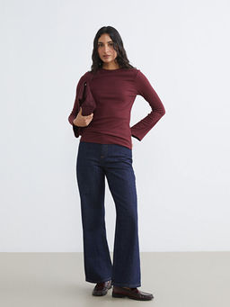 Bisiklet Yaka Fitilli Kad?n Body