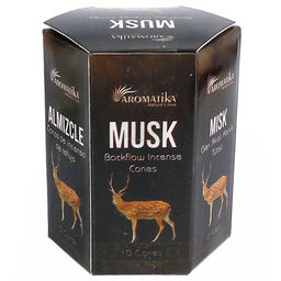 Благовония пуля гексагон Musk МУСК (стелющийся дым)