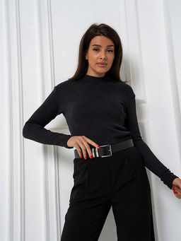 РАСПРОДАЖА Водолазка женская_915/темно-серый