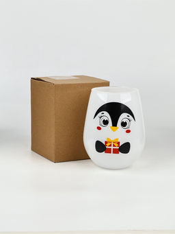 Кружка керамическая, новогодняя «Пингвин», 620 мл