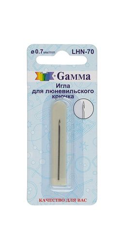 Gamma LHN-70 Игла для крючка люневильского d 0.7 мм 3 см в блистере .