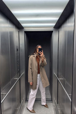 LONG JACKET WITH HOOD