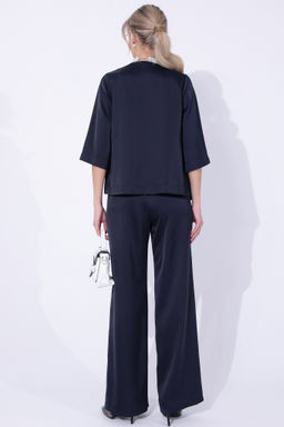 Костюм Итальянский шик 2 (черника) - Эльза фото 8