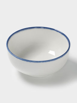 Салатник Magistro Blue Lagoon, 700 мл, 14.6×6.7 см, фарфор, белый