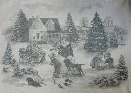 Полотенце жаккардовое Премиум Дети-сер. 50*70 см. - Лен поволжья фото 2