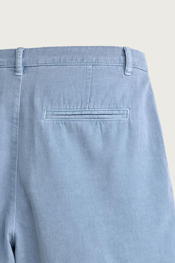BERMUDA LAVADA REGULAR FIT / Azul claro - Zara фото 10