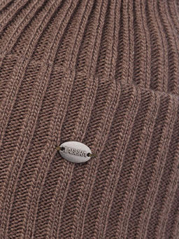 Шапка жен. шерсть+акр LB-A53014 taupe - Labbra фото 3
