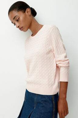 Jersey en punto trenzado - H&m фото 3