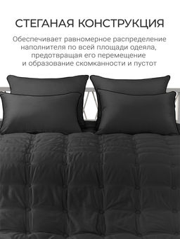 Одеяло Cloud Graphite 200х220 теплое 300г/м2 ЕС-5889 - Espera фото 6