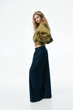 Loose Fit Wide Regular Jeans - H&m фото 7