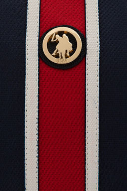 Женская темно-синяя сумка - U.s. polo assn фото 7