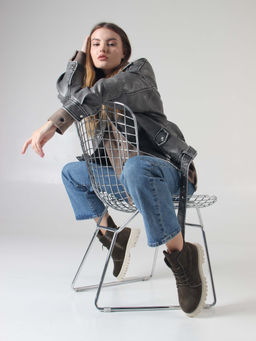 Ботинки EDART 228.V.1541 be. Хаки/шерсть - Ed'art фото 2