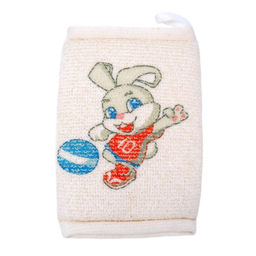 Мочалка детская брикет из хлопка с рисунком 16319 - Vival фото 3