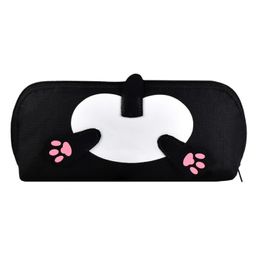 Пенал школьный, арт.58020/ 24 КОТ (без наполнения, 22x10x5,5 см, полиэстер, молния, шелкография, ПЭТ