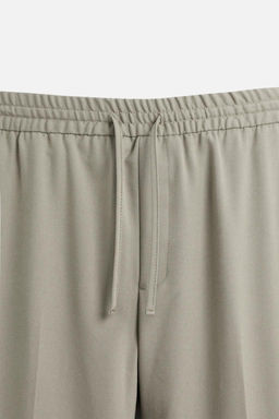 COMFORT FIT JOGGER WAIST TROUSERS - Zara фото 18