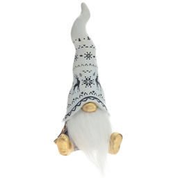 Фигурка декоративная "Гном", L8 W7,5 H17 см, 4в.