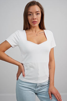 Женская футболка с глубоким вырезом Happyfox - Happy fox фото 3