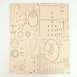 Деревянный конструктор «Маяк Анива», 39×18 см, 168 деталей