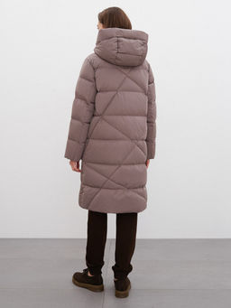 Conso/WDL 220522 - cappuccino Пуховое Пальто  фото 4