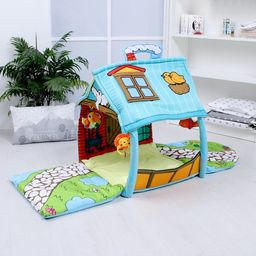 Развивающий коврик с дугами Тропинка к дому,100х52 см, Крошка Я