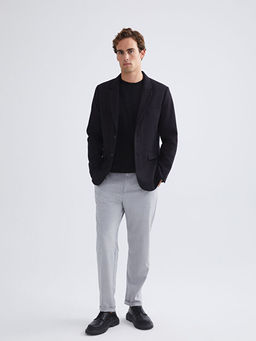 Dar Kal?p Erkek Blazer Ceket