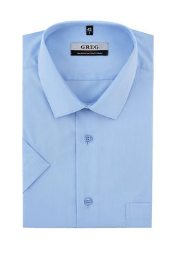 Сорочка мужская короткий рукав GREG 220/209/4030/Z_GB