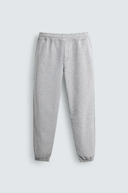 PANTAL?N JOGGER REGULAR FIT B?SICO / Gris vigor? - Zara фото 3