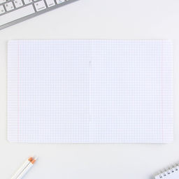 Тетрадь А5, 12 листов на скрепке в клетку Градиент, 5 видов МИКС, белизна 96% . - Artfox study фото 3