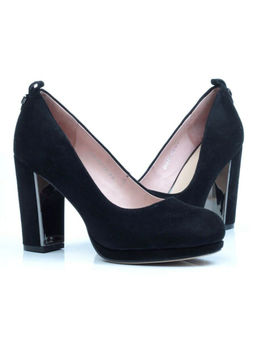 06-X0616-H187-K20 BLACK Туфли женские (натуральная замша)