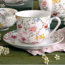 Чашка с блюдцем Сад мечты, 0,37 л