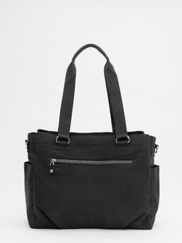 Чёрный шоппер S.Lavia  фото 8