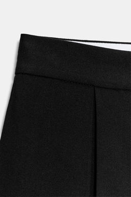 PANTALON ANCHO PINZAS / Negro - Zara фото 11